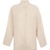 Soles, ivory cotton voile shirt