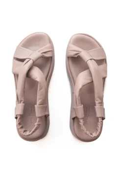 Suro, pink leather sandals