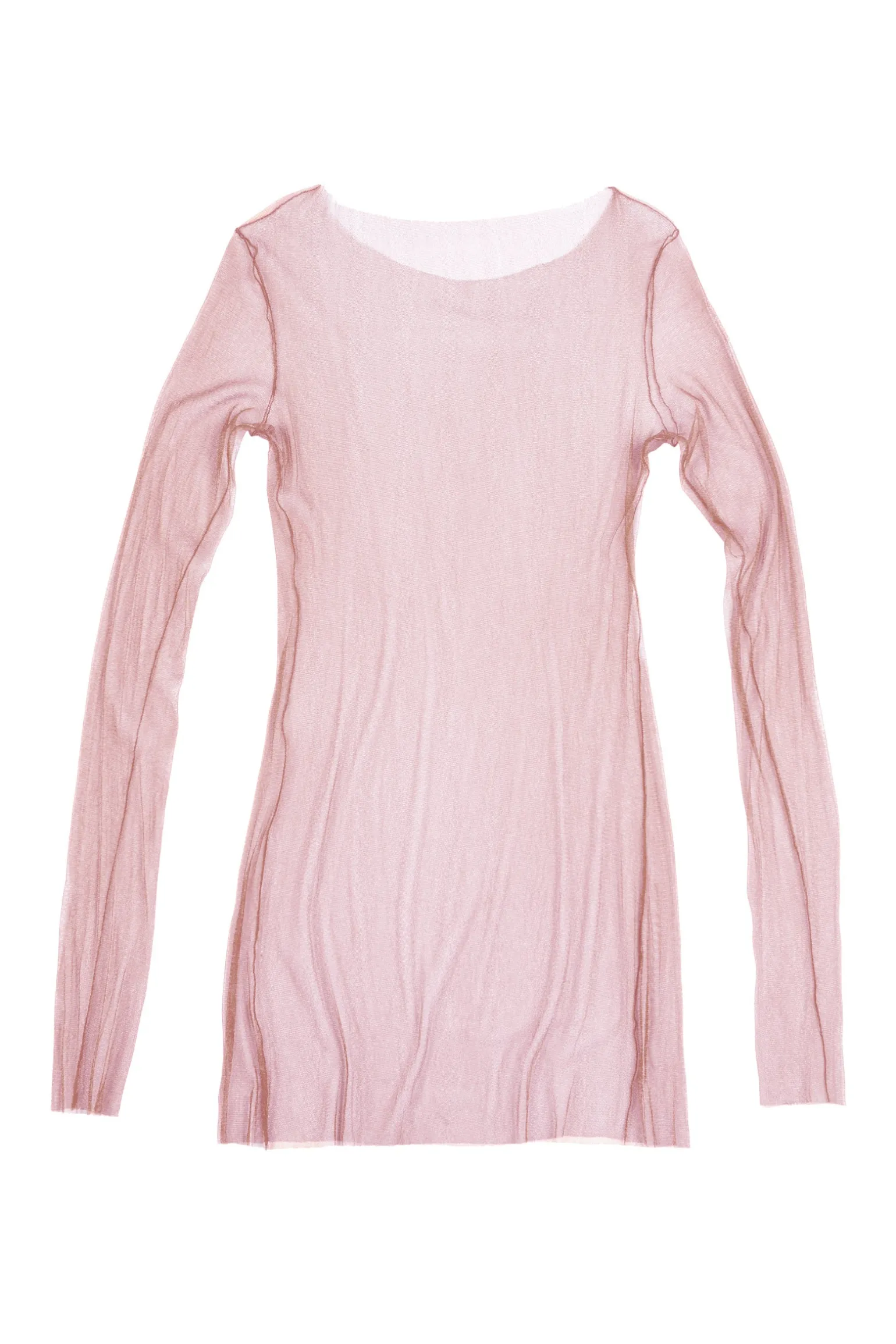 t de tul, tulle top corail