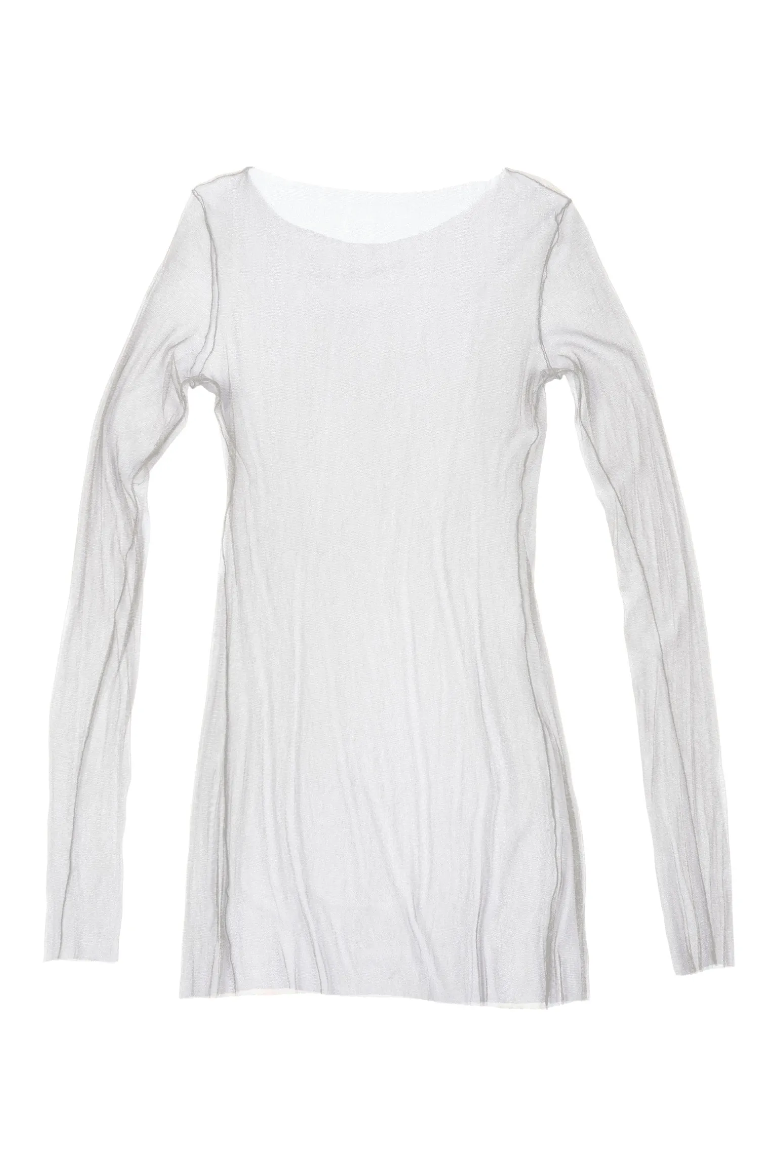 t de tul, tulle top ivoire