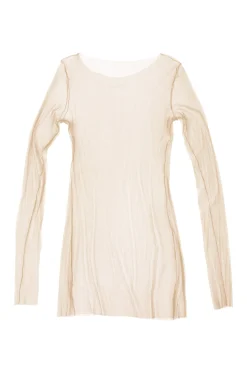 t de tul, tulle top mink opt 1