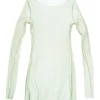 t de tul, tulle top vert paradis