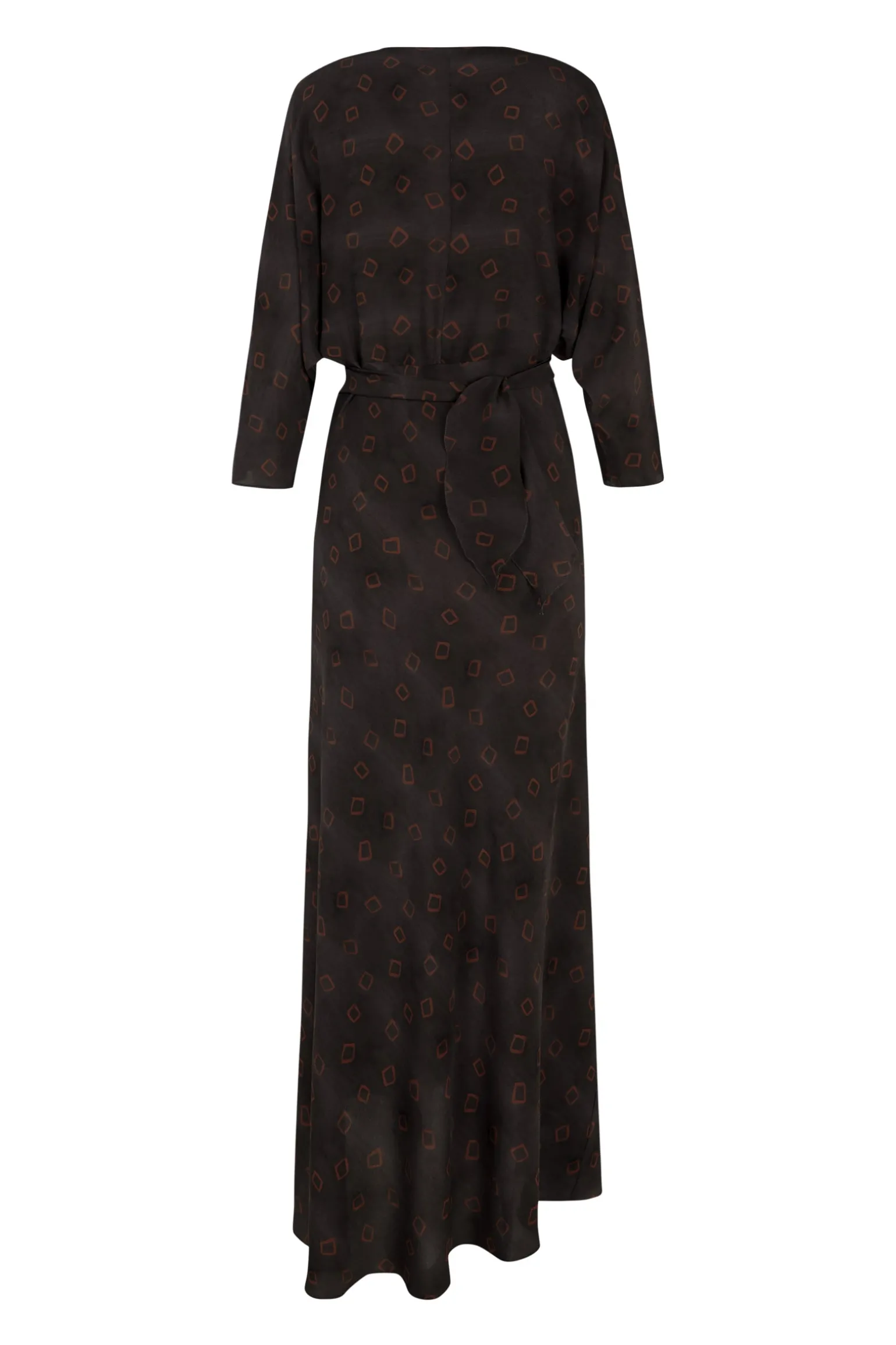 Tarantella, daria print silk dress