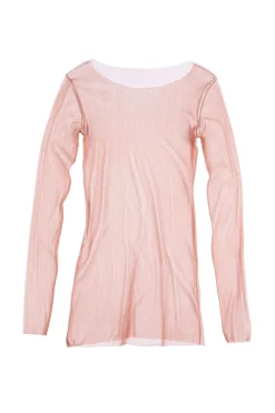 tulle top, sunset po top