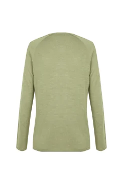 Tussa, green silk knit cardigan