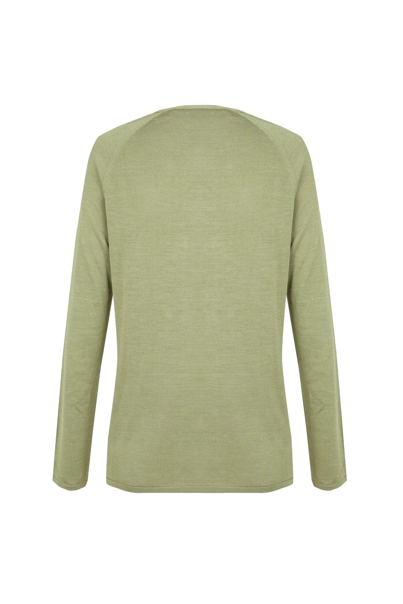 Tussa, green silk knit cardigan