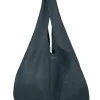 U S, small bag in anthracite gray leather