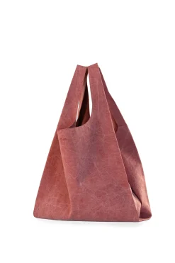 U XL, bag in red washed cotton