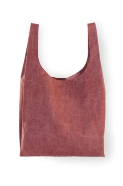U XL, bag in red washed cotton
