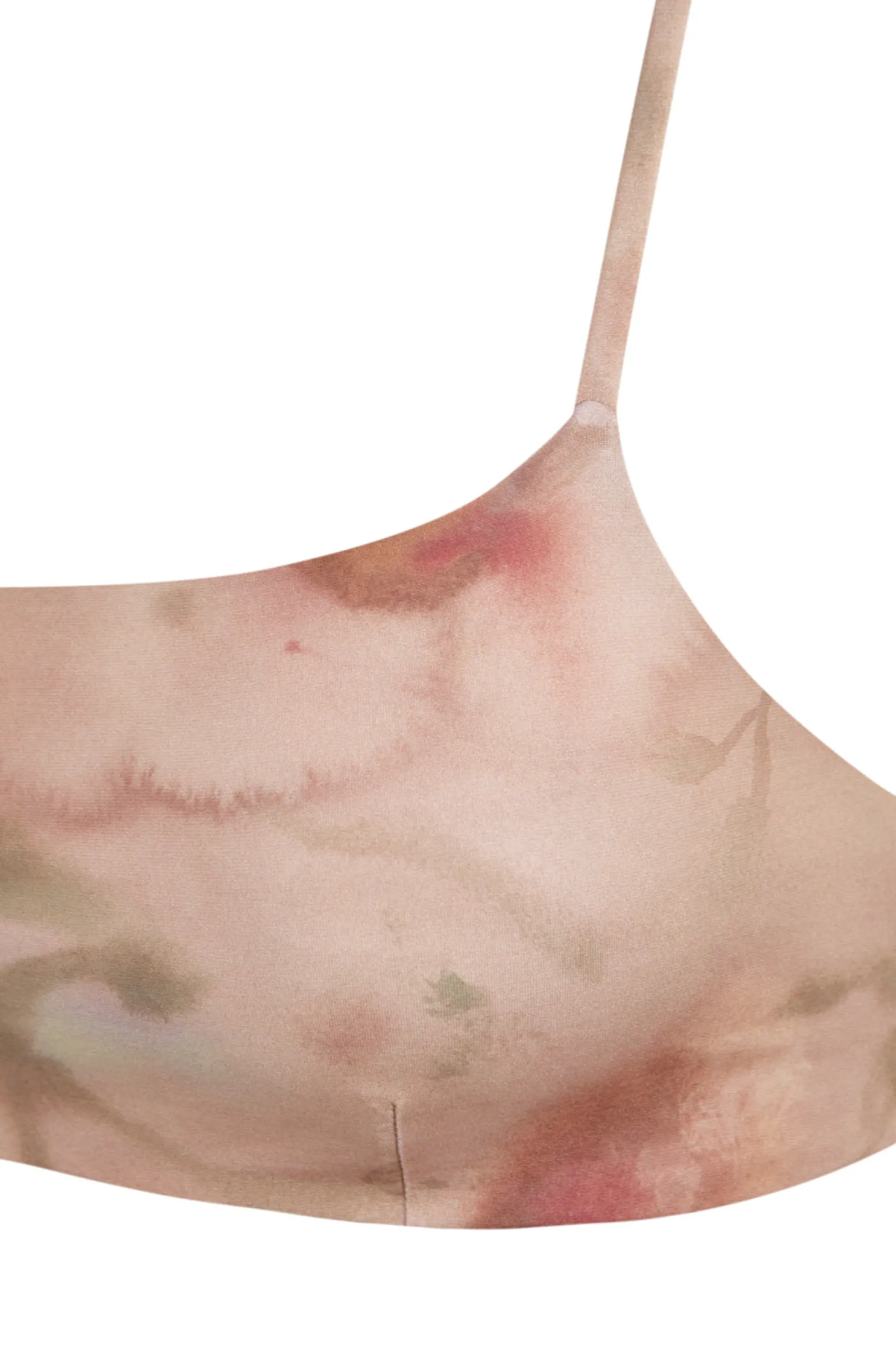 Umi, bandeau top rozu print