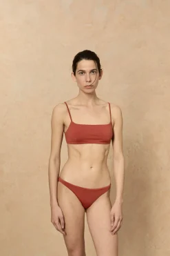 Umi, red bikini brief
