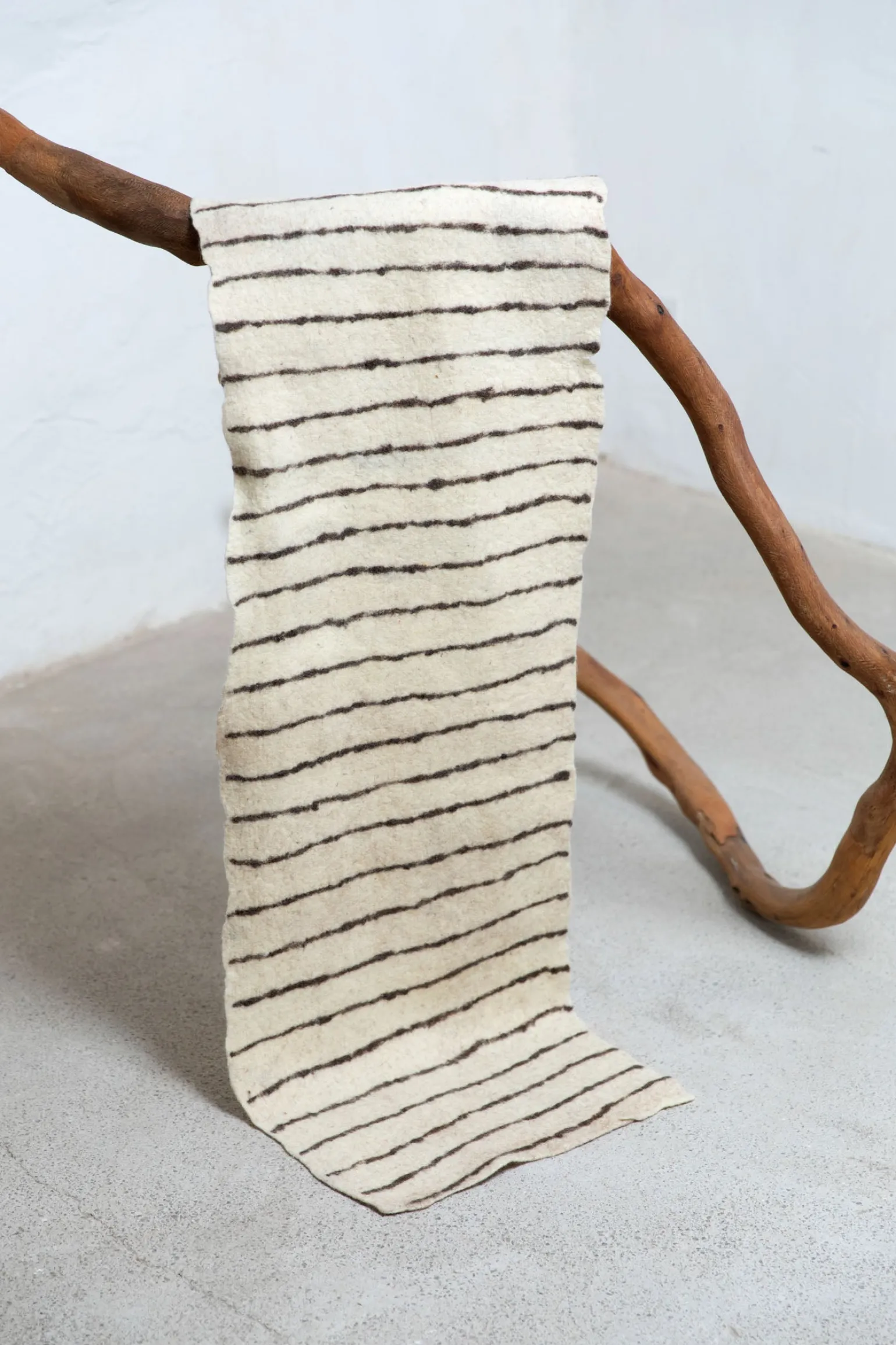 Wool table runner