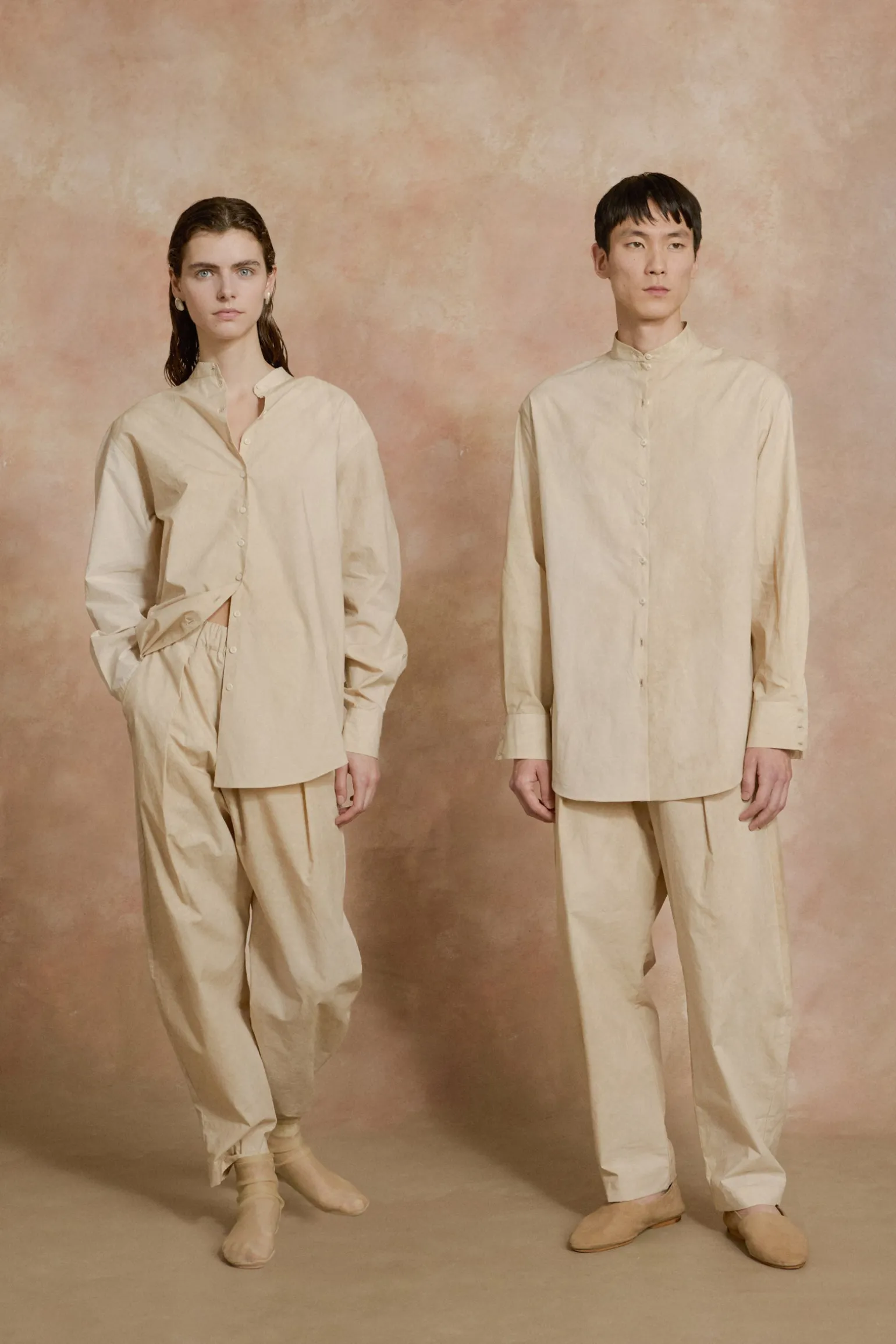 Yoko, fade beige pants