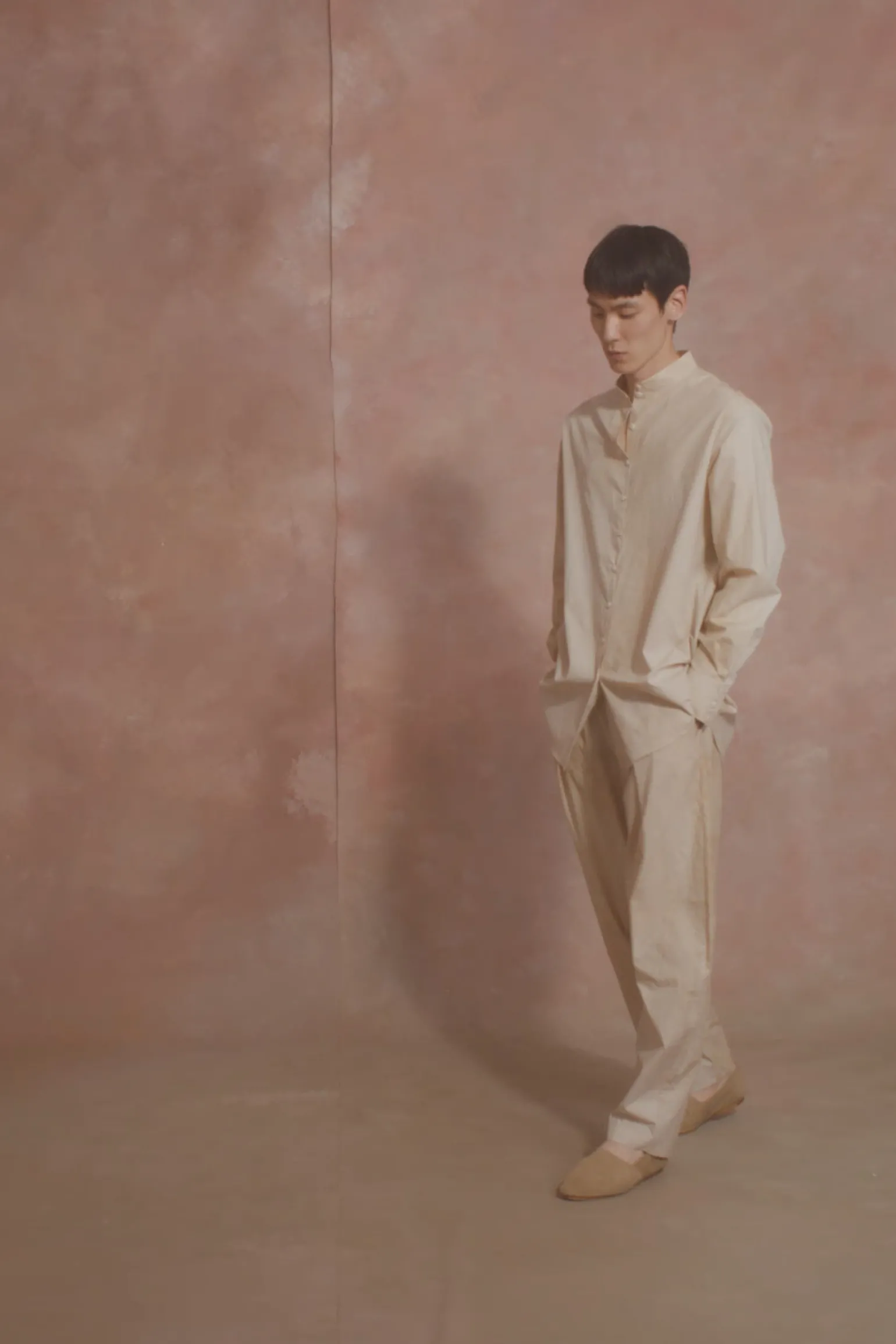 Yoko, fade beige pants
