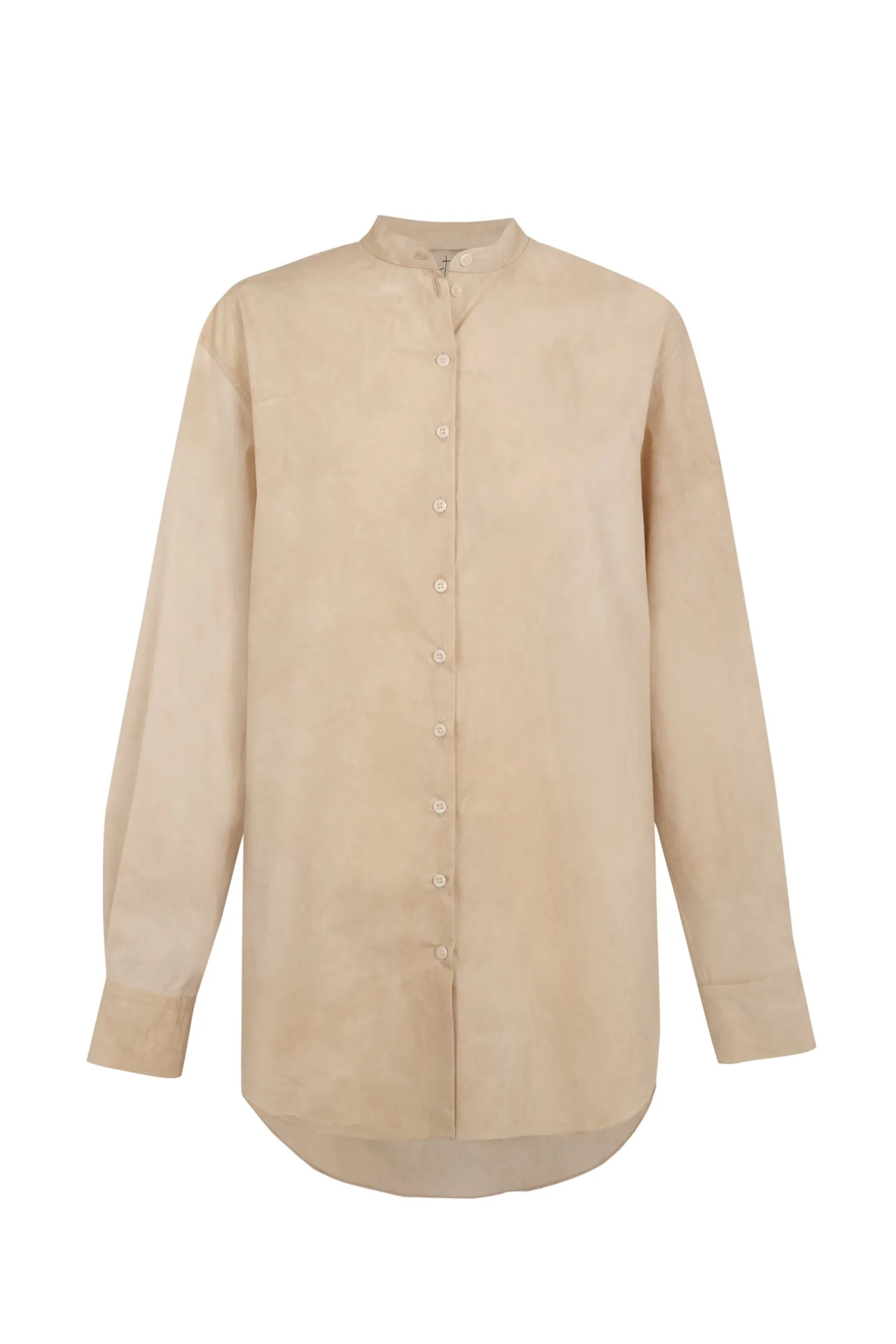 Yoko, fade beige poplin shirt