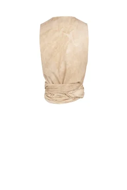 Yoko, fade beige top