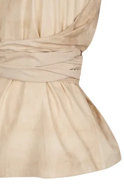 Yoko, fade beige top