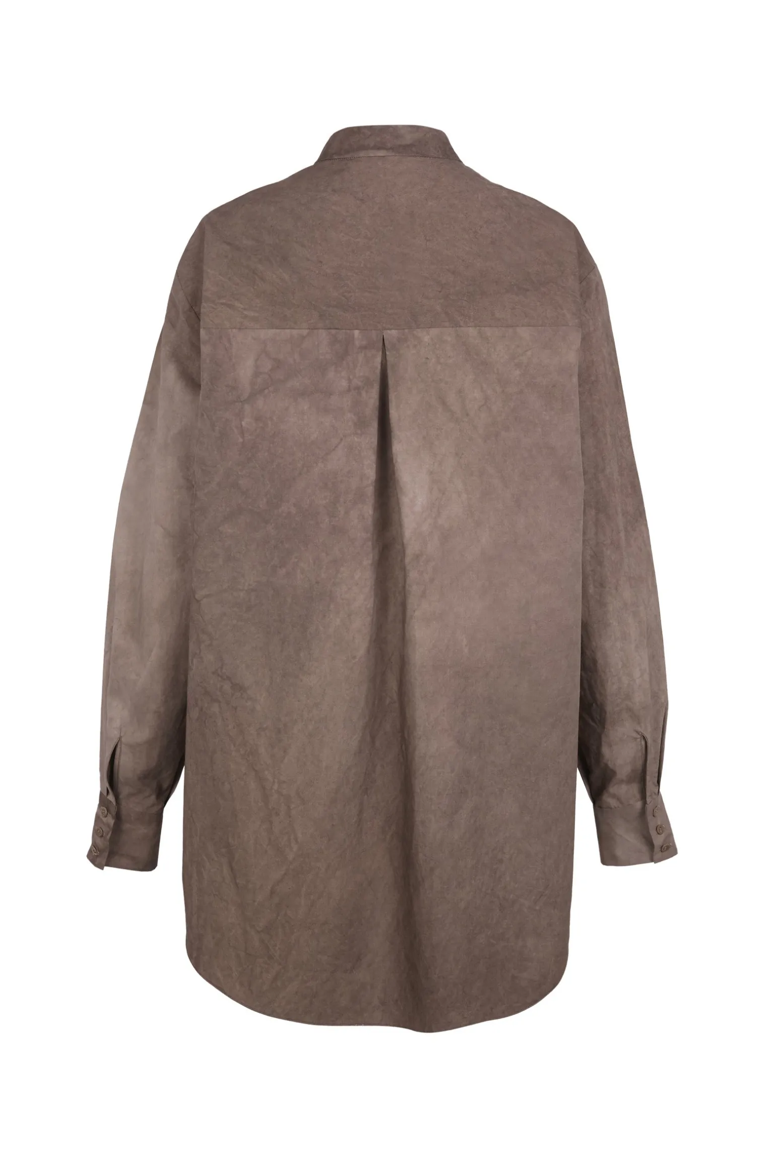 Yoko, fade cocoa poplin shirt