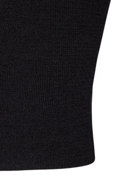 Zico, black baby alpaca and merino wool jumper
